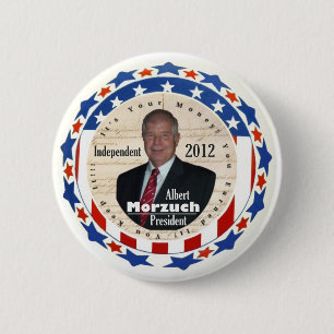 Albert Morzuch für Präsidenten 2012 Button