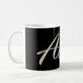 Albert Name whitegold Tasse Teetasse Kaffeetasse (Links)