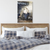 Albert Neuhuys Mutter Pflege ihres Kindes durch di Leinwanddruck (Insitu (Schlafzimmer))