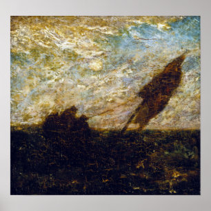 Albert Pinkham Ryder Die Verschwendung der Gewässe Poster