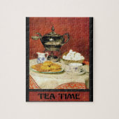 Albert Samuel Anker ~ Tea Time Postcard Puzzle (Vertikal)