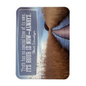 Albert Schweitzer Inspiration Zitat "Wahrheit" Magnet (Vertikal)