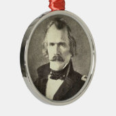 Albert Sidney Johnston Ornament Aus Metall (Rechts)
