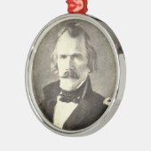 Albert Sidney Johnston Ornament Aus Metall (Links)