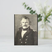 Albert Sidney Johnston Postkarte (Stehend Vorderseite)