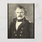Albert Sidney Johnston Postkarte (Vorderseite)