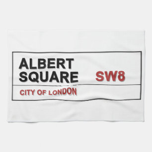 Albert Square London England Handtuch