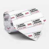 Albert Square London England Krawatte (Gerollt)