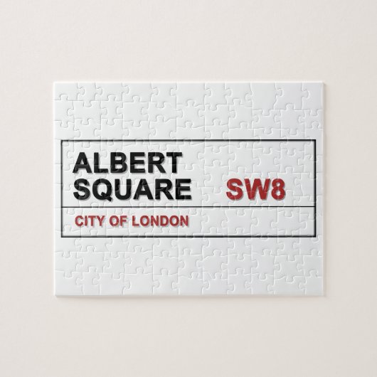 Albert Square London England Puzzle (Horizontal)