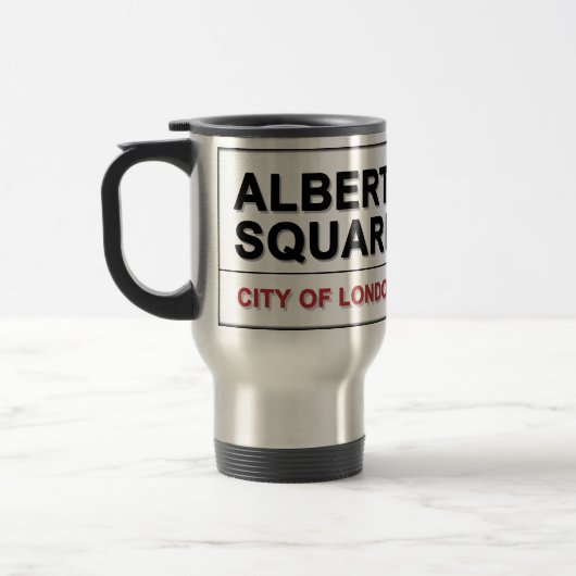 Albert Square London England Reisebecher (Links)