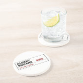 Albert Square London England Sandstein Untersetzer (Seite)