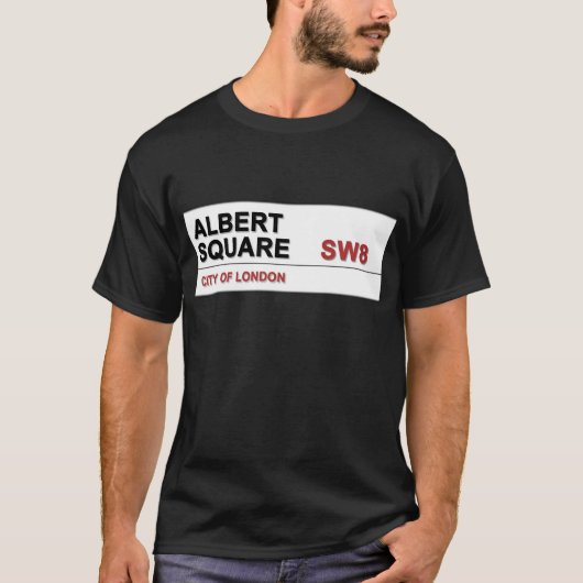 Albert Square London England T-Shirt (Vorderseite)