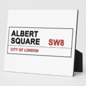 Albert Square London Fotoplatte (Seite)