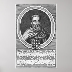 Albert von Brandenburg Poster