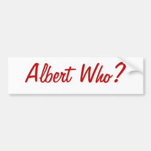 Albert wer? St.- LouisAutoaufkleber Autoaufkleber