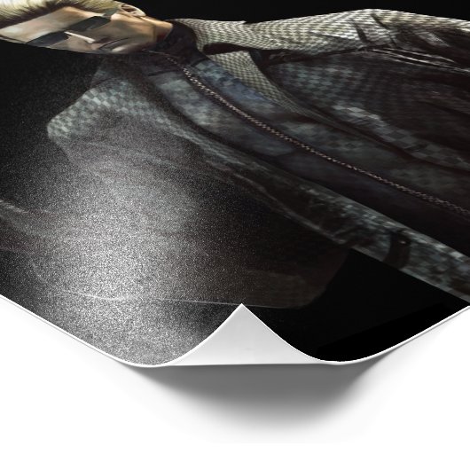 Albert Wesker Fotodruck (Ecke)