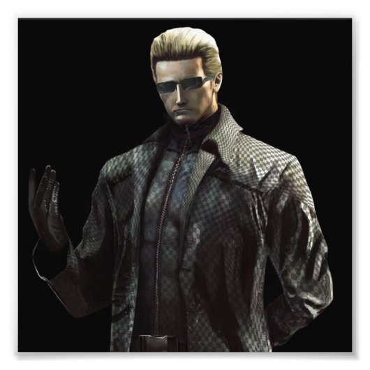 Albert Wesker Fotodruck (Vorne)