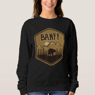 Alberta Banff Nationalparks Kanada Bär Sweatshirt