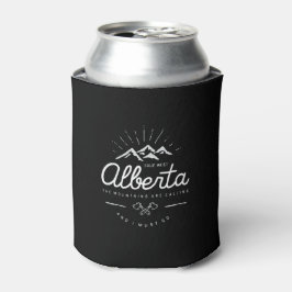 Alberta Berge rufen mich an, ich muss dunklen Mono Dosenkühler