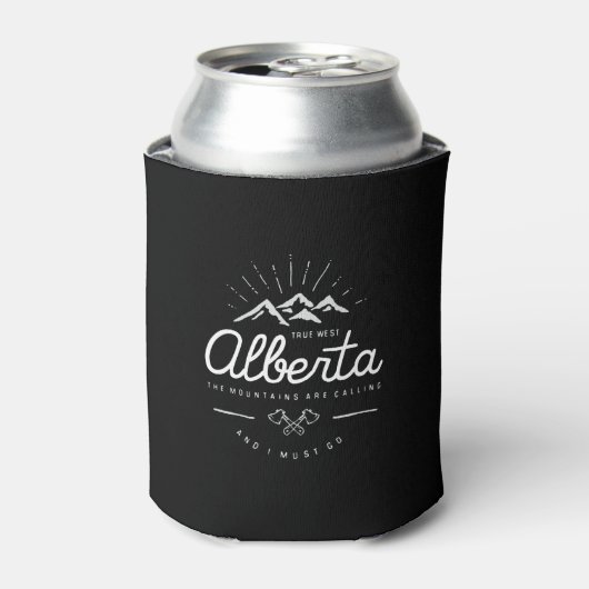 Alberta Berge rufen mich an, ich muss dunklen Mono Dosenkühler (Kanne Vorderseite)
