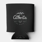 Alberta Berge rufen mich an, ich muss dunklen Mono Dosenkühler (Rückseite)