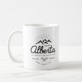 Alberta Berge rufen mich an, ich muss Monotone geh Kaffeetasse (Links)