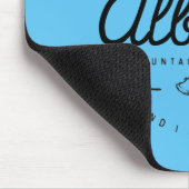 Alberta Berge rufen mich an, ich muss Monotone geh Mousepad (Ecke)