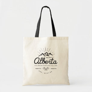 Alberta-Berge sind nennend ich müssen monoton Tragetasche
