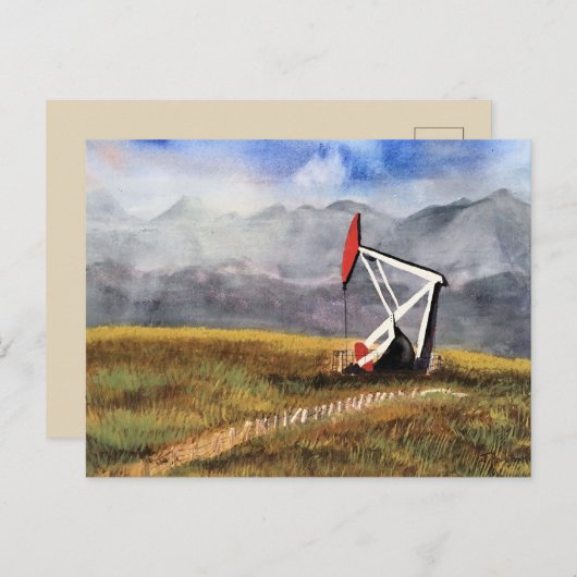 ALBERTA BOUND, POSTCARD POSTKARTE (Vorne/Hinten)
