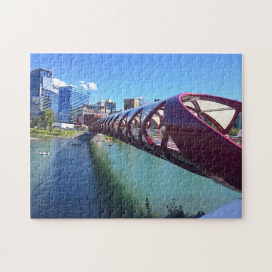 Alberta-Brücke Calgary. Puzzle (Horizontal)