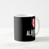 Alberta Canada Alberta Souvenir Canadian Kaffeetasse (VorderseiteRechts)