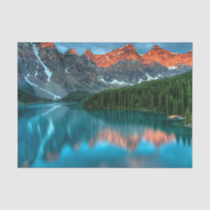 Alberta Canada Lake Louise Sommerabenteuer Seidenpapier