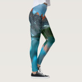 Alberta Canada Lake Louise Summer Adventure Leggings (Rechts)