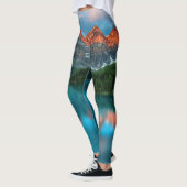 Alberta Canada Lake Louise Summer Adventure Leggings (Links)