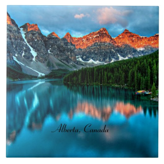 Alberta Canada Picturesque Foto Fliese (Vorderseite)