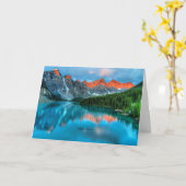 Alberta Canada Picturesque Foto Karte (Gelbe Blume)