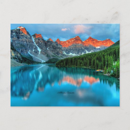 Alberta Canada Picturesque Foto Postkarte (Vorderseite)