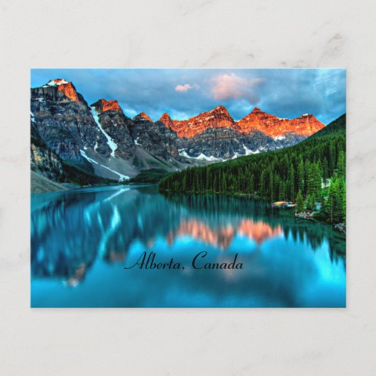 Alberta Canada Picturesque Foto Postkarte (Vorderseite)