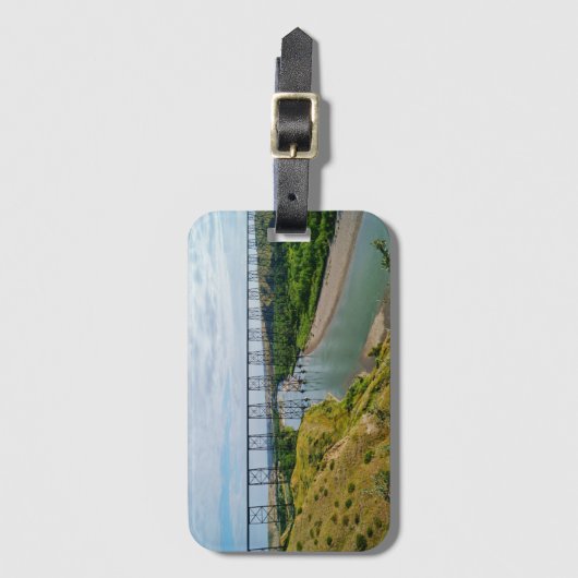 Alberta-Eisenbahnsymbol Gepäckanhänger (Vorderseite Vertikal)