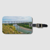 Alberta-Eisenbahnsymbol Gepäckanhänger (Vorderseite (Horizontal))