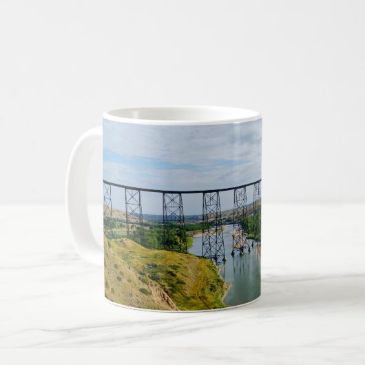 Alberta-Eisenbahnsymbol Kaffeetasse (Vorderseite Links)
