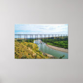 Alberta-Eisenbahnsymbol Leinwanddruck (Vorderseite)