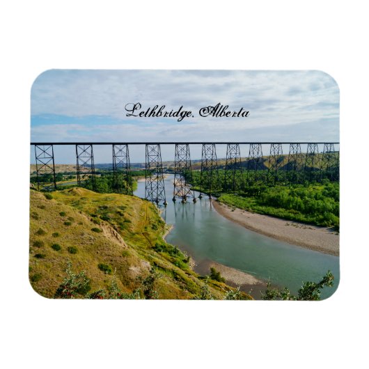 Alberta-Eisenbahnsymbol Magnet (Horizontal)