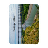 Alberta-Eisenbahnsymbol Magnet (Vertikal)