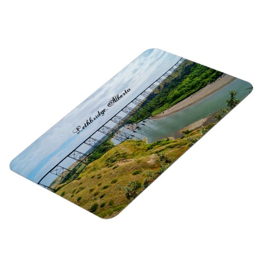 Alberta-Eisenbahnsymbol Magnet (Linke Seite)