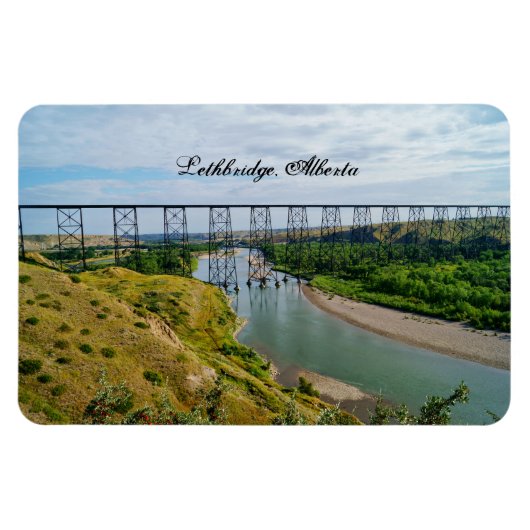 Alberta-Eisenbahnsymbol Magnet (Horizontal)