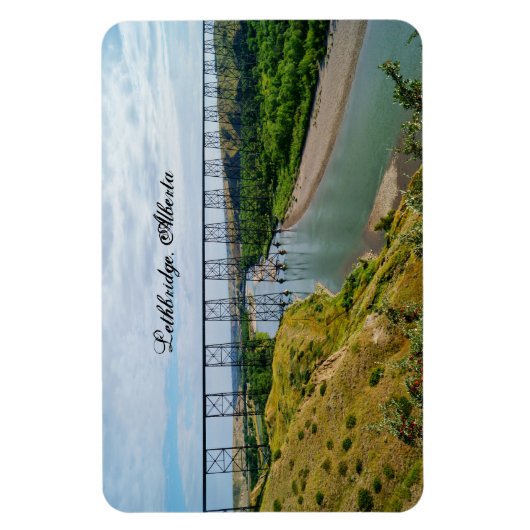 Alberta-Eisenbahnsymbol Magnet (Vertikal)