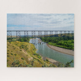 Alberta-Eisenbahnsymbol Puzzle