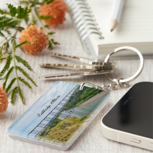 Alberta-Eisenbahnsymbol Schlüsselanhänger (Vorderseite rechts)