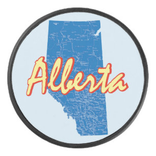 Alberta Eishockey Puck